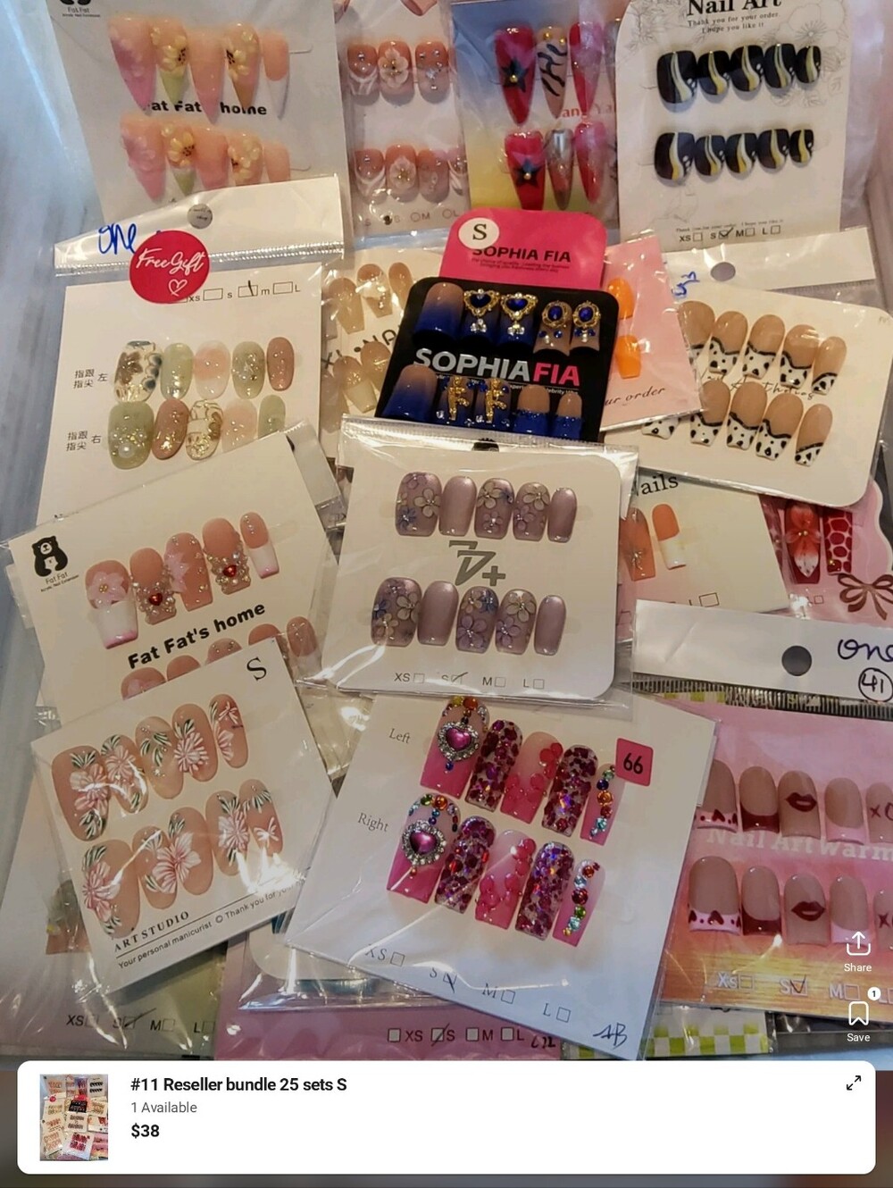 25 Sets Sz S Premium Bundle Fat Fat , Jias , Bidi & More